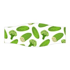 Vegetable Pattern With Composition Broccoli Stretchable Headband by Grandong