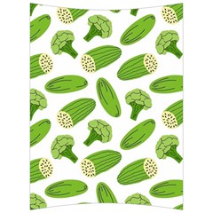 Vegetable Pattern With Composition Broccoli Back Support Cushion by Grandong