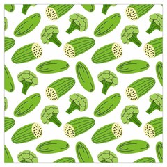 Vegetable Pattern With Composition Broccoli Lightweight Scarf  by Grandong