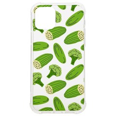 Vegetable Pattern With Composition Broccoli Iphone 12/12 Pro Tpu Uv Print Case by Grandong