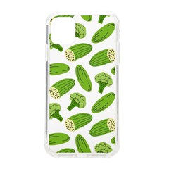 Vegetable Pattern With Composition Broccoli Iphone 11 Tpu Uv Print Case