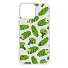 Vegetable Pattern With Composition Broccoli Iphone 13 Pro Max Tpu Uv Print Case by Grandong