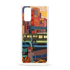 The City Style Bus Fantasy Architecture Art Samsung Galaxy S20 6 2 Inch Tpu Uv Case by Grandong