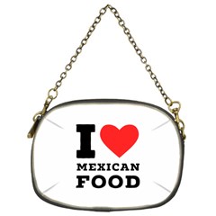 I Love Mexican Food Chain Purse (one Side) by ilovewhateva