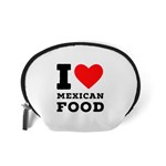 I love Mexican food Accessory Pouch (Small) Back