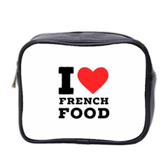 I Love French Food Mini Toiletries Bag (two Sides) by ilovewhateva