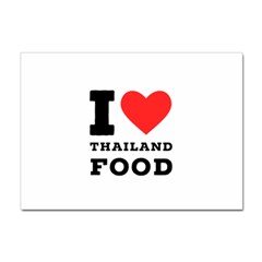 I Love Thailand Food Sticker A4 (100 Pack) by ilovewhateva