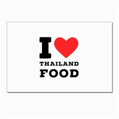 I Love Thailand Food Postcards 5  X 7  (pkg Of 10) by ilovewhateva