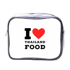 I love Thailand food Mini Toiletries Bag (One Side)