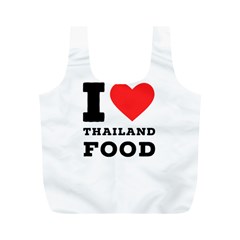 I Love Thailand Food Full Print Recycle Bag (m) by ilovewhateva