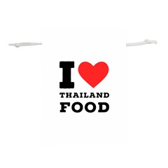 I love Thailand food Lightweight Drawstring Pouch (S)