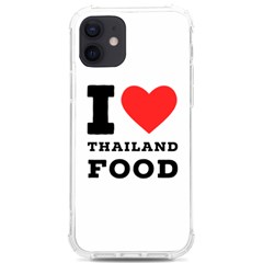 I love Thailand food iPhone 12/12 Pro TPU UV Print Case