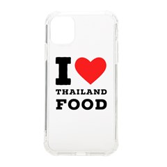 I Love Thailand Food Iphone 11 Tpu Uv Print Case by ilovewhateva