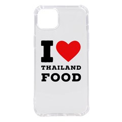 I Love Thailand Food Iphone 14 Plus Tpu Uv Print Case