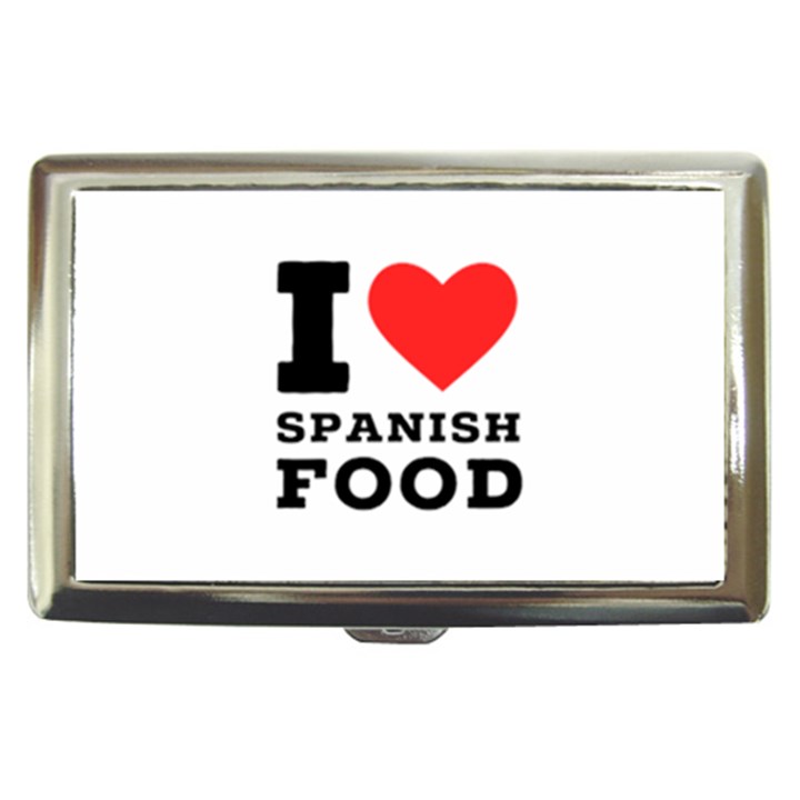 I love Spanish food Cigarette Money Case