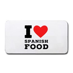 I Love Spanish Food Medium Bar Mat by ilovewhateva