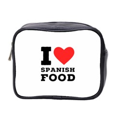 I Love Spanish Food Mini Toiletries Bag (two Sides) by ilovewhateva