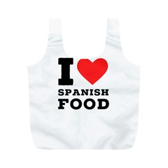 I Love Spanish Food Full Print Recycle Bag (m) by ilovewhateva