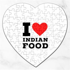 I love Indian food Jigsaw Puzzle (Heart)