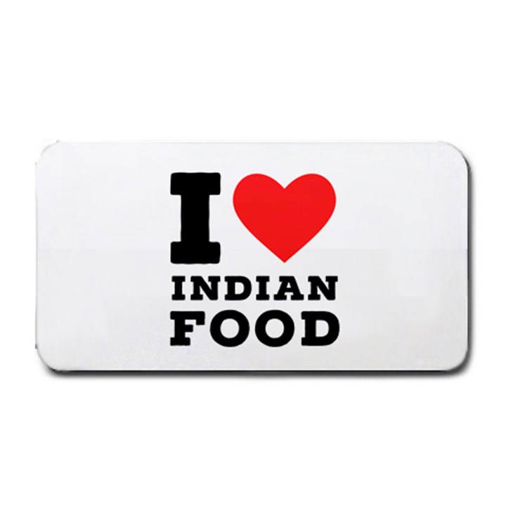 I love Indian food Medium Bar Mat