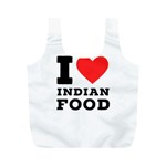 I love Indian food Full Print Recycle Bag (M) Front