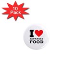 I love Japanese food 1  Mini Magnet (10 pack)  Front