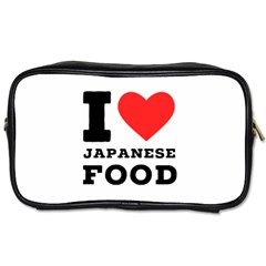 I Love Japanese Food Toiletries Bag (one Side) by ilovewhateva