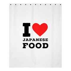 I Love Japanese Food Shower Curtain 60  X 72  (medium)  by ilovewhateva