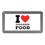 I love Japanese food Memory Card Reader (Mini) Front