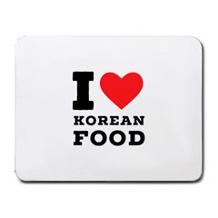 I Love Korean Food Small Mousepad by ilovewhateva