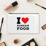 I love Korean food Cosmetic Bag (Medium) Front