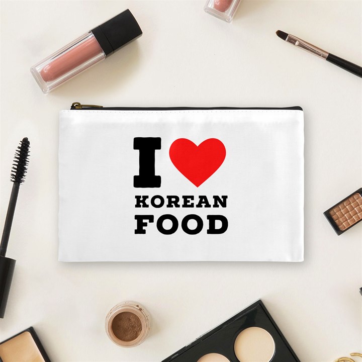 I love Korean food Cosmetic Bag (Medium)