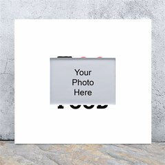 I Love Korean Food White Wall Photo Frame 5  X 7  by ilovewhateva