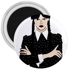 Wednesday addams 3  Magnets