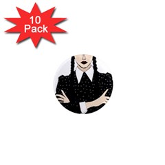 Wednesday addams 1  Mini Magnet (10 pack) 