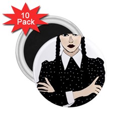 Wednesday addams 2.25  Magnets (10 pack) 