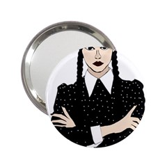 Wednesday addams 2.25  Handbag Mirrors