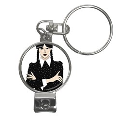 Wednesday addams Nail Clippers Key Chain