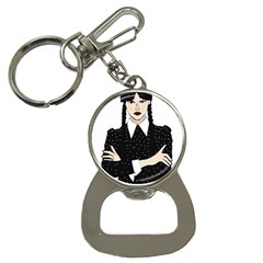 Wednesday addams Bottle Opener Key Chain