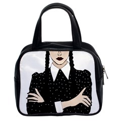 Wednesday Addams Classic Handbag (two Sides)