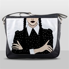 Wednesday addams Messenger Bag