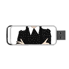 Wednesday addams Portable USB Flash (One Side)