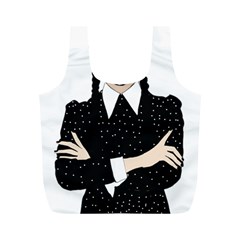 Wednesday addams Full Print Recycle Bag (M)