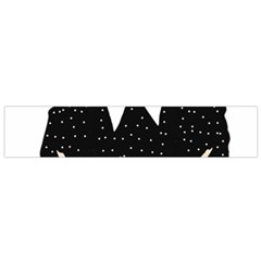 Wednesday addams Small Premium Plush Fleece Scarf