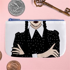 Wednesday addams Large Coin Purse