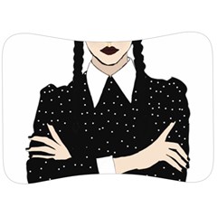 Wednesday Addams Velour Seat Head Rest Cushion by Fundigitalart234