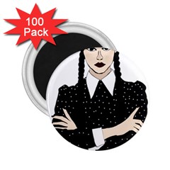 Wednesday Addams 2 25  Magnets (100 Pack) 