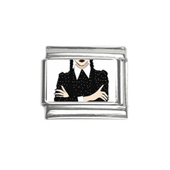 Wednesday Addams Italian Charm (9mm) by Fundigitalart234