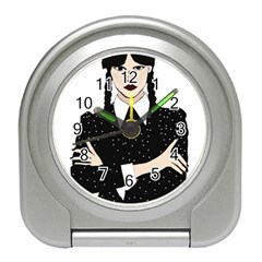 Wednesday Addams Travel Alarm Clock