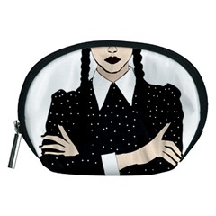 Wednesday Addams Accessory Pouch (medium) by Fundigitalart234